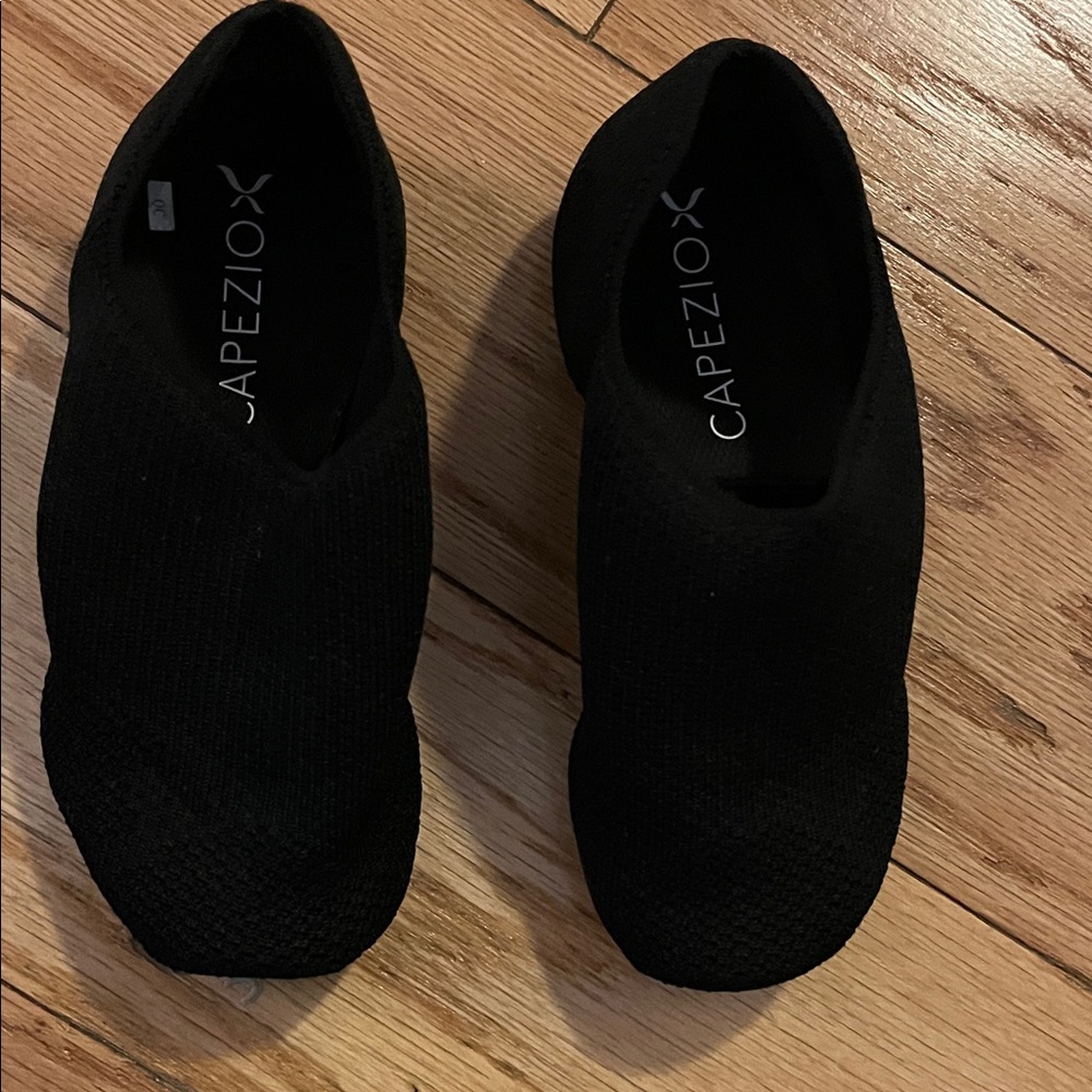 Capezio Black Slip-On Dance Shoes